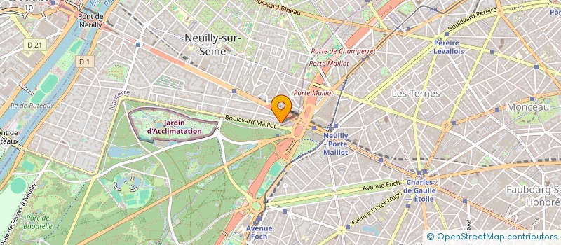 localisation de l'entreprise MONSIEUR MARC VAILLAUD à NEUILLY-SUR-SEINE