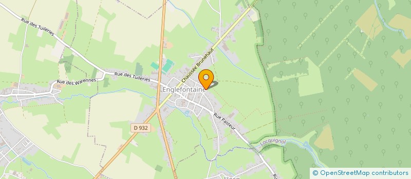 localisation de l'entreprise MONSIEUR MARC VAINGRE  ENGLEFONTAINE