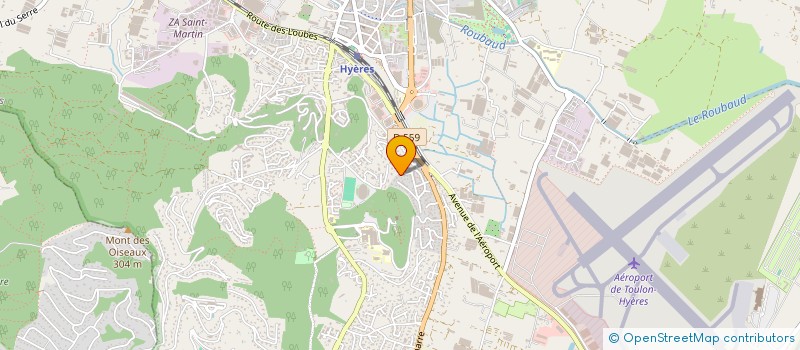 localisation de l'entreprise MONSIEUR MARC VAIREAUX à HYERES