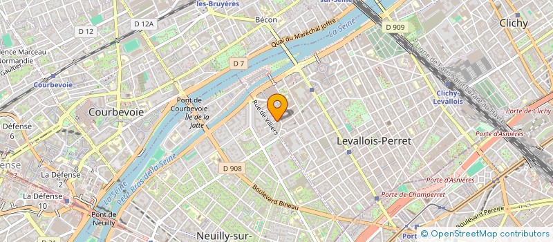 localisation de l'entreprise MONSIEUR MARC VALADAS à LEVALLOIS-PERRET