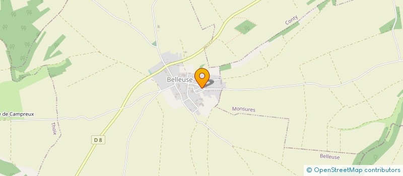 localisation de l'entreprise MONSIEUR MARC VALENCOURT  BELLEUSE