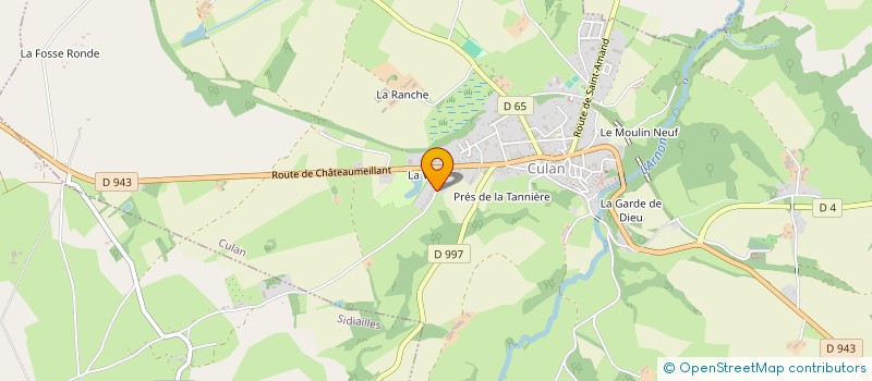 localisation de l'entreprise MONSIEUR MARC VALENTIN  SIDIAILLES