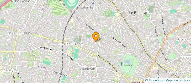 localisation de l'entreprise MONSIEUR MARC VALERIUS DE BEFFORT  BORDEAUX