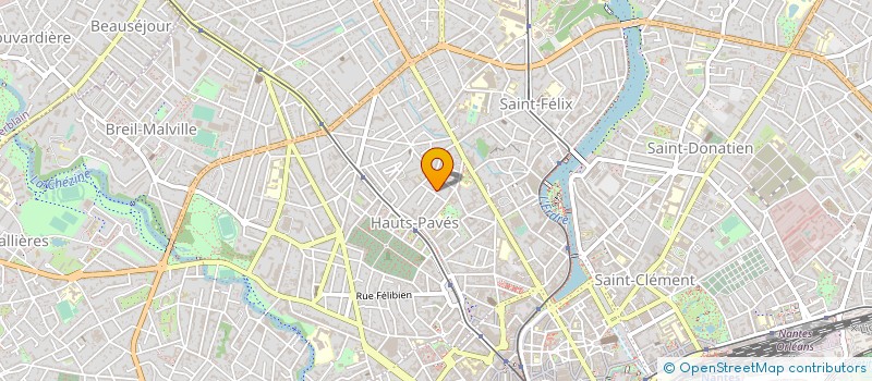 localisation de l'entreprise MONSIEUR MARC VALETTE à NANTES