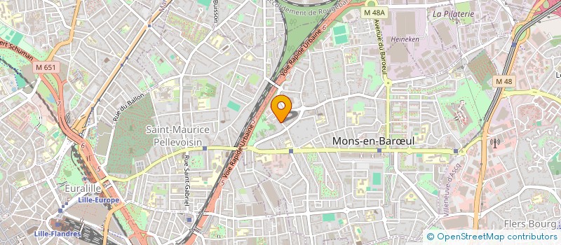 localisation de l'entreprise MONSIEUR MARC VALIGNAT  MONS-EN-BARUL