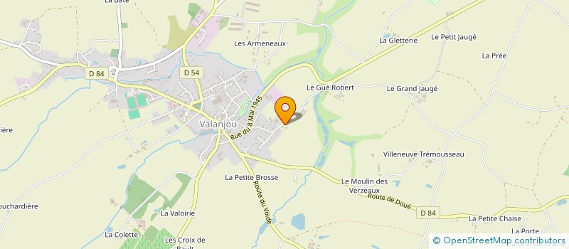 localisation de l'entreprise MONSIEUR MARC VALISI  CHEMILLE-EN-ANJOU