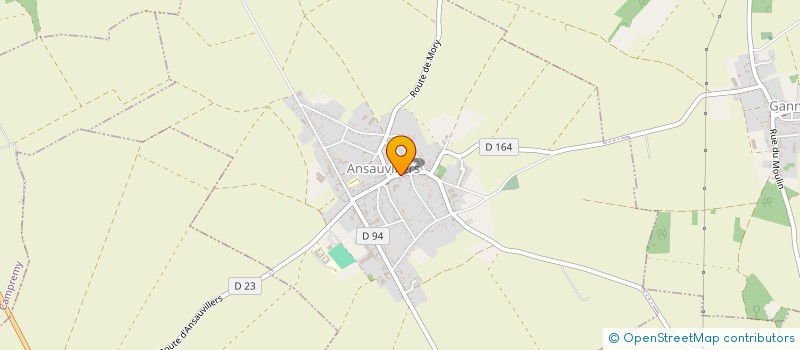 localisation de l'entreprise MONSIEUR MARC VALLEE  ANSAUVILLERS