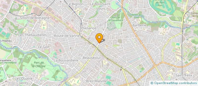 localisation de l'entreprise MONSIEUR MARC VALLEE  NANTES