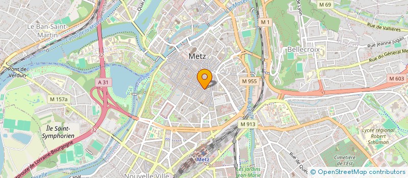 localisation de l'entreprise MONSIEUR MARC VALLEJO  METZ