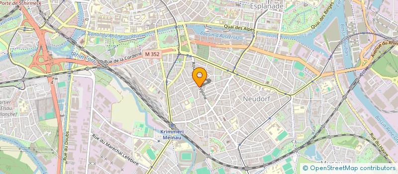 localisation de l'entreprise MONSIEUR MARC VALLET  ILLKIRCH GRAFFENSTADEN