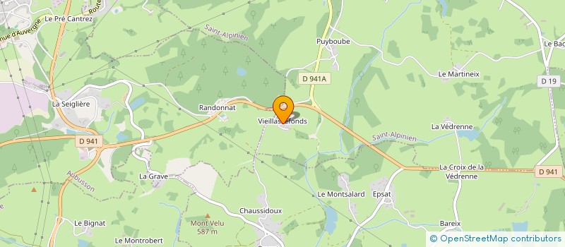 localisation de l'entreprise MONSIEUR MARC VALLETTE D'OSIA à SAINT-ALPINIEN