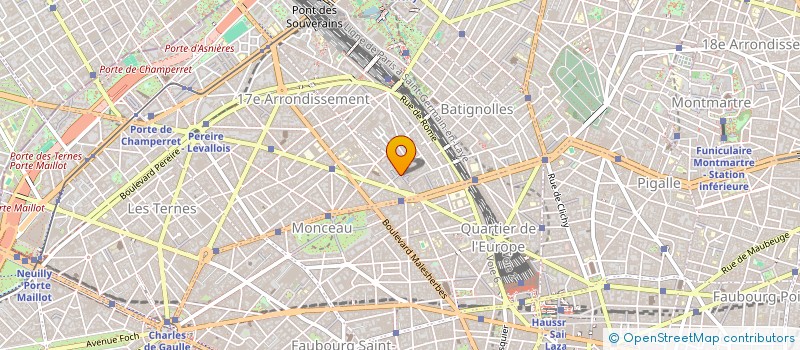 localisation de l'entreprise MONSIEUR MARC VAN HOOREBEKE  PARIS