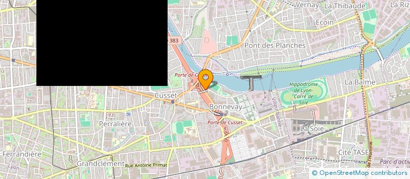 localisation de l'entreprise MONSIEUR MARC VAN HUFFEL  VILLEURBANNE