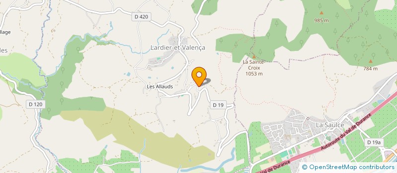 localisation de l'entreprise MONSIEUR MARC VAN NESTE à LARDIER-ET-VALENCA