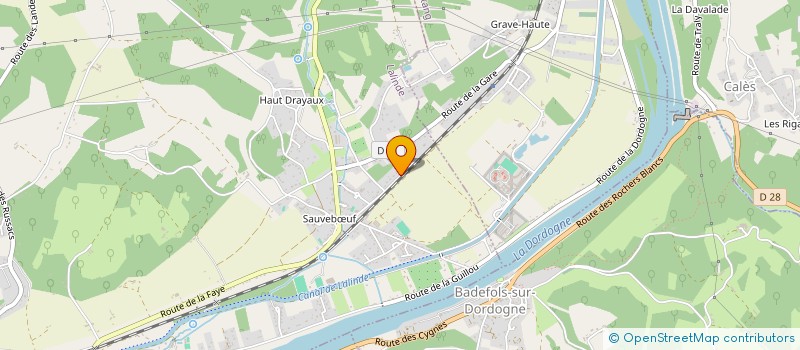 localisation de l'entreprise MONSIEUR MARC VANCUTSEN  LALINDE