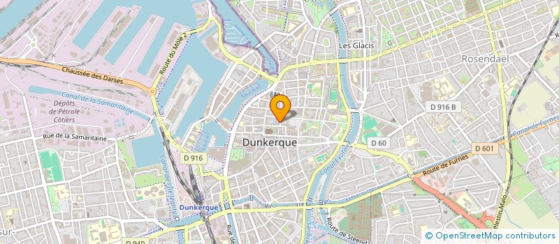 localisation de l'entreprise MONSIEUR MARC VANDENBUSSCHE à DUNKERQUE