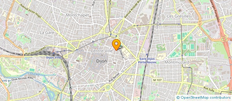 localisation de l'entreprise MONSIEUR MARC VANDEZANDE à DIJON