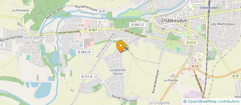 localisation de l'entreprise MONSIEUR MARC VANOVERSCHELDE à LA CHAPELLE-DU-NOYER