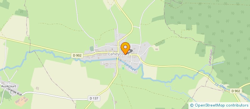 localisation de l'entreprise MONSIEUR MARC VARIN  LAHEYCOURT