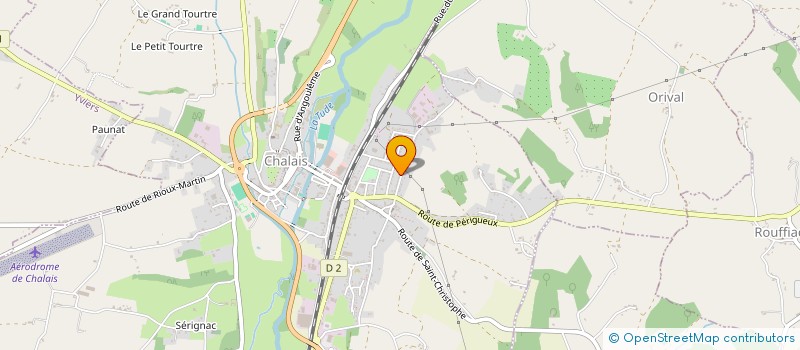 localisation de l'entreprise MONSIEUR MARC VARNAVA à CHALAIS