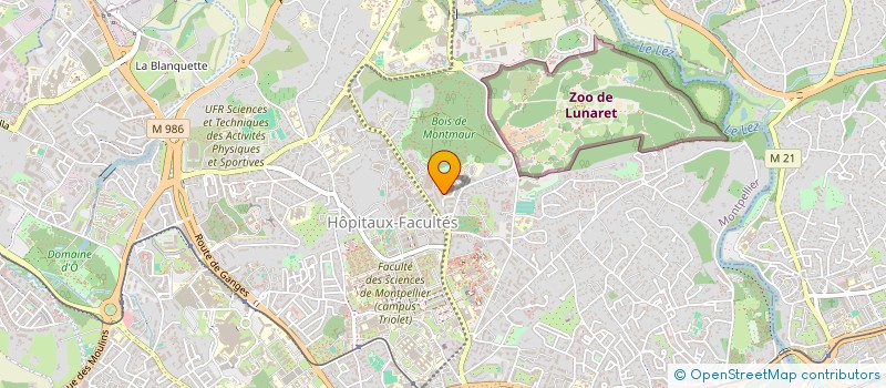 localisation de l'entreprise MONSIEUR MARC VAUCHER à MONTPELLIER