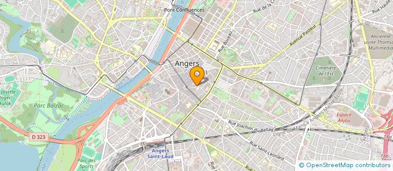 localisation de l'entreprise MONSIEUR MARC VAUGEOIS à ANGERS