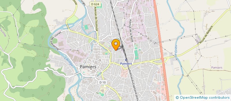 localisation de l'entreprise MONSIEUR MARC VAZQUEZ à PAMIERS