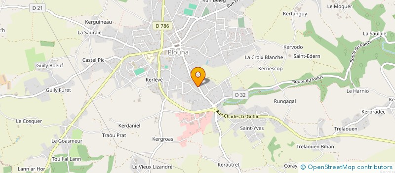 localisation de l'entreprise MONSIEUR MARC VENGA à PLOUHA