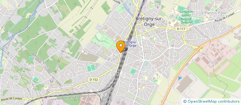 localisation de l'entreprise MONSIEUR MARC VENON  BRETIGNY-SUR-ORGE