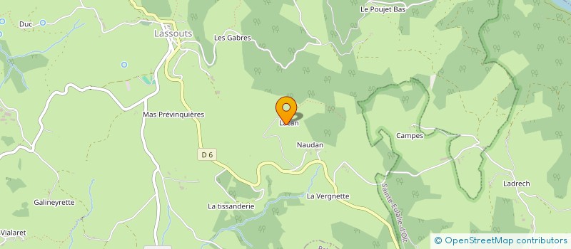 localisation de l'entreprise MONSIEUR MARC VERDEILLE  ESPALION