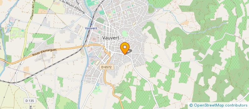 localisation de l'entreprise MONSIEUR MARC VERDIER à VAUVERT