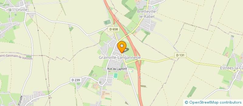 localisation de l'entreprise MONSIEUR MARC VERMONT  GRAINVILLE-LANGANNERIE