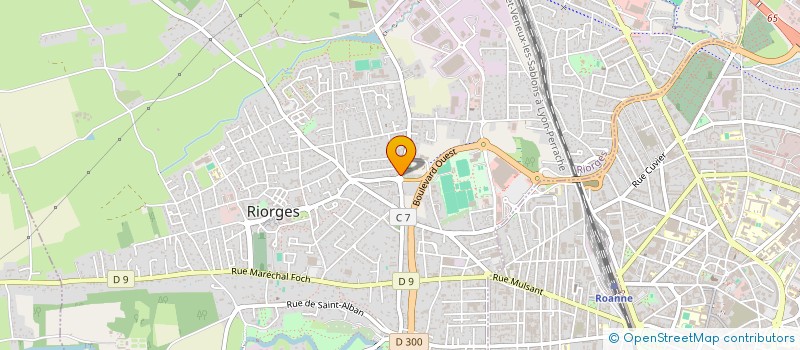 localisation de l'entreprise MONSIEUR MARC VESTRI à RIORGES