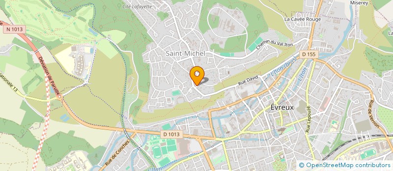 localisation de l'entreprise MONSIEUR MARC VEZIER  EVREUX