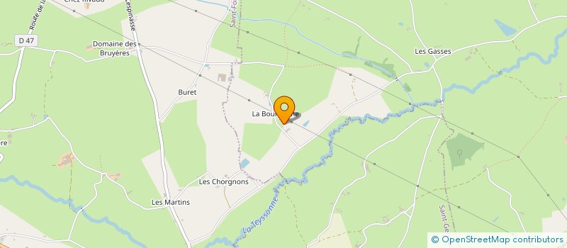 localisation de l'entreprise MONSIEUR MARC VIAL  NOAILLY