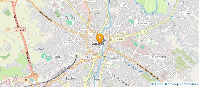 localisation de l'entreprise MONSIEUR MARC VIALANEIX  CASTRES