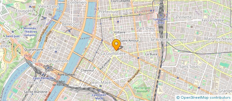 localisation de l'entreprise MONSIEUR MARC VIDAL  LYON