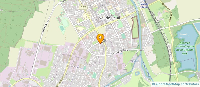 localisation de l'entreprise MONSIEUR MARC VIEL  VAL-DE-REUIL