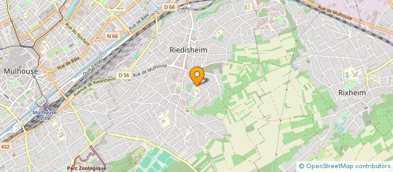 localisation de l'entreprise MONSIEUR MARC VIELLE  RIEDISHEIM