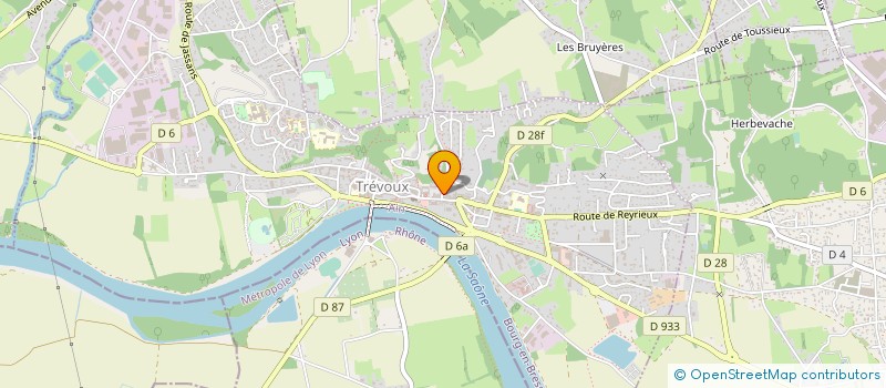 localisation de l'entreprise MONSIEUR MARC VIGUIER à TREVOUX