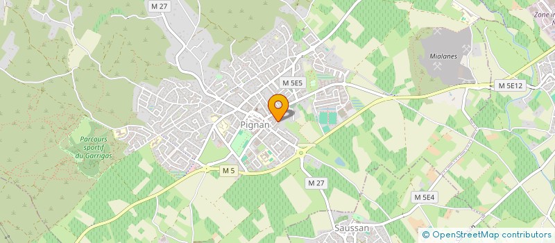 localisation de l'entreprise MONSIEUR MARC VILADRICH à PIGNAN
