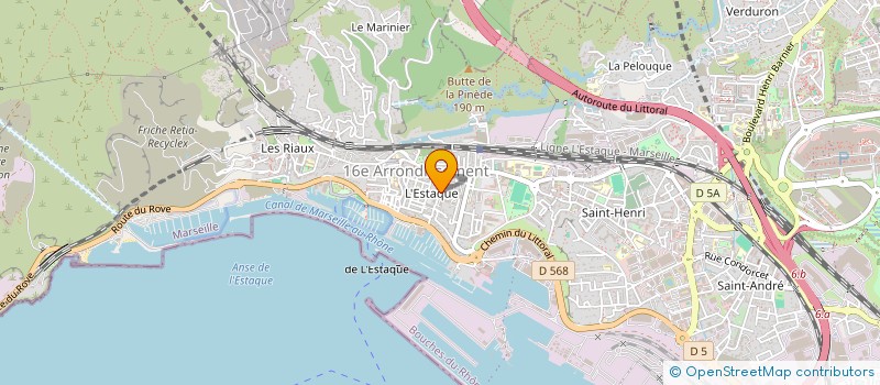 localisation de l'entreprise MONSIEUR MARC VILAR à MARSEILLE