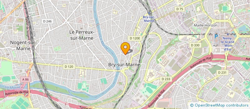 localisation de l'entreprise MONSIEUR MARC VINETTE à BRY-SUR-MARNE
