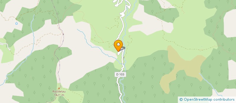 localisation de l'entreprise MONSIEUR MARC VIOSSAT  LA ROBINE SUR GALABRE