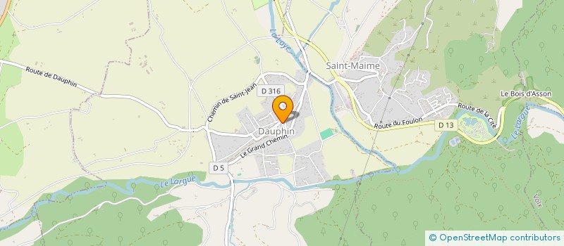 localisation de l'entreprise MONSIEUR MARC VITON  DAUPHIN