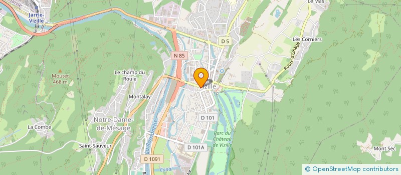 localisation de l'entreprise MONSIEUR MARC VITORIA à VIZILLE