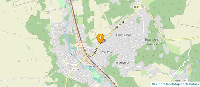 localisation de l'entreprise MONSIEUR MARC VIVET à MAULE