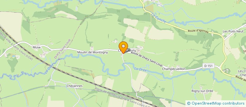 localisation de l'entreprise MONSIEUR MARC VOILLOT  EPINAC