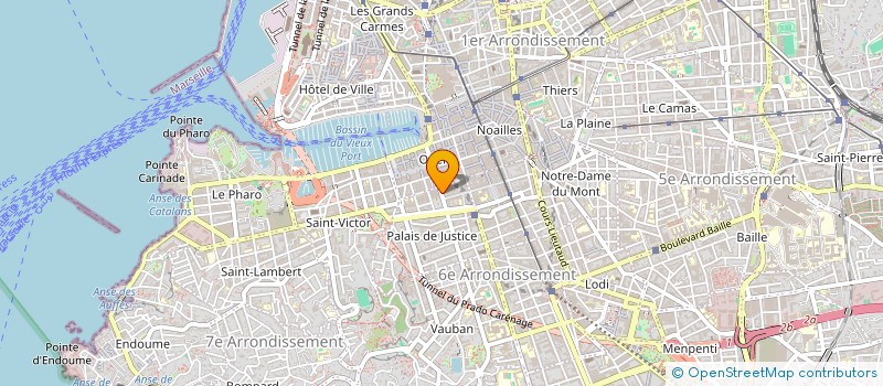 localisation de l'entreprise MONSIEUR MARC WAHED  MARSEILLE