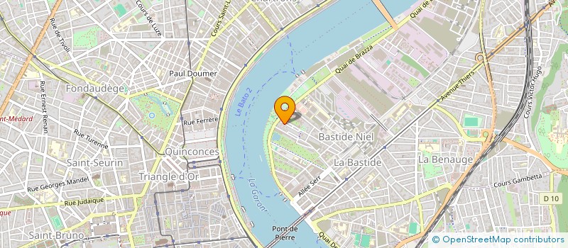 localisation de l'entreprise MONSIEUR MARC WALDBURGER  BORDEAUX